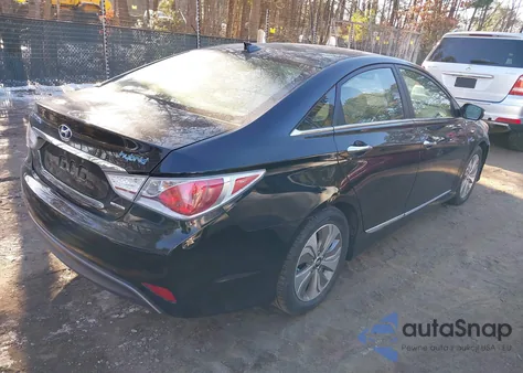 2013 Hyundai Sonata Hybrid Limited z USA, uszkodzony, nr VIN KMHEC4A42DA092228